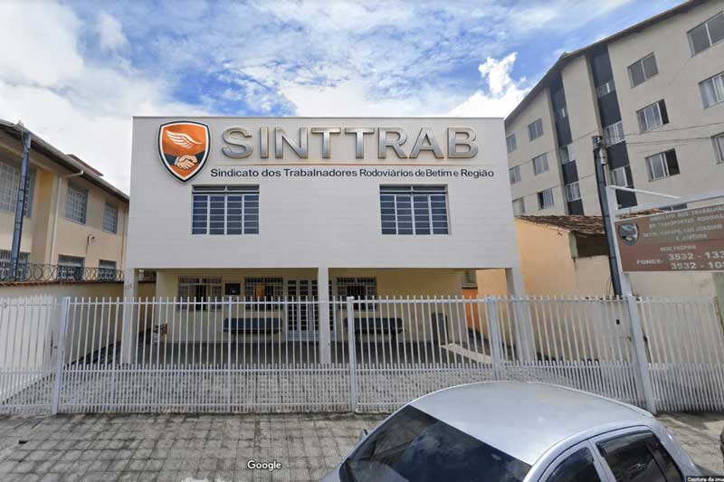 Fachada da Sede Própria do SINTTRAB